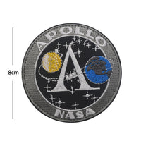 Thumbnail for Space Badge Astronaut (2) Embroidered aviation design patch in embroidered fabric.