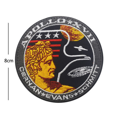 Space Badge Astronaut (30) Embroidered aviation design patch in embroidered fabric.