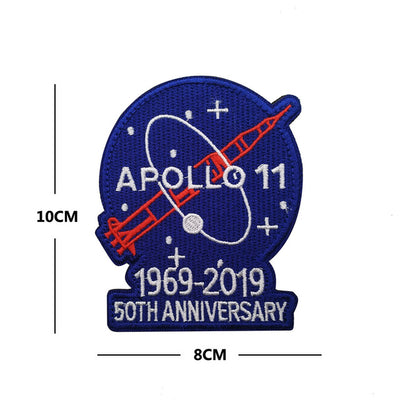 Space Badge Astronaut (32) Embroidered aviation design patch in embroidered fabric.