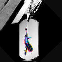 Thumbnail for Multicolor Airplane Designed Metal Necklaces