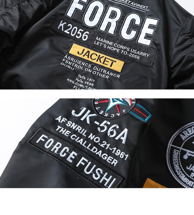Super Patches Designed Fighter & Bomber Jackets