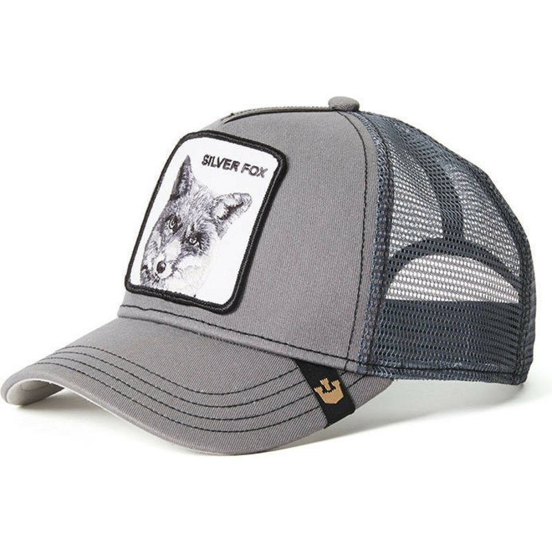 Fashion Animal Snapback SILVER FOX (2) Designed Hats
