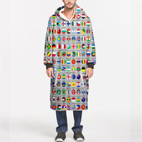Thumbnail for 220 World's Flags Designed Blanket Hoodies