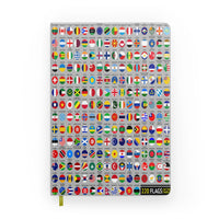 Thumbnail for 220 World's Flags Designed Notebooks