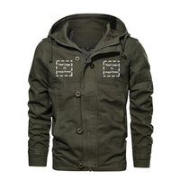 Thumbnail for Custom 2 LOGOS Designed Cotton Jackets
