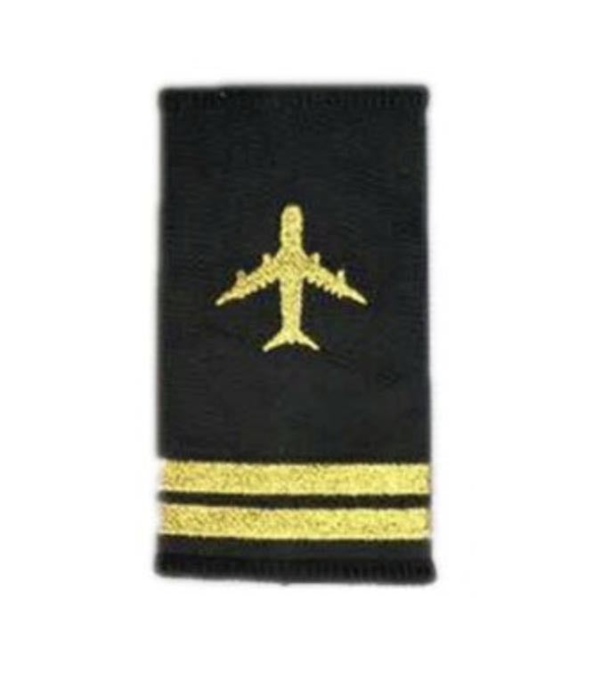 Plane Embroidery Designed Super Pilot Epaulettes