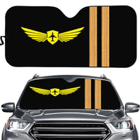 Thumbnail for Badge & Golden Epaulettes (4,3,2 Lines) Designed Car Sun Shade