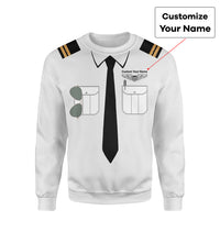 Thumbnail for Customizable Pilot Uniform (Military Badge) Designed 3D Sweatshirts
