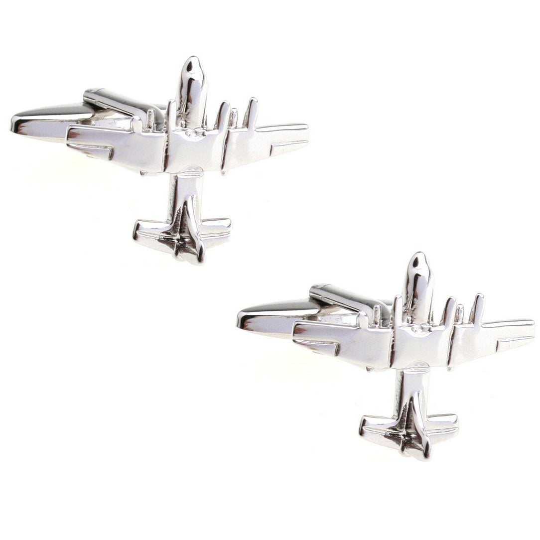 Fighter Shaped (4) Cuff Links