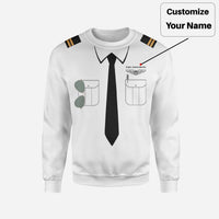 Thumbnail for Customizable Pilot Uniform Designed 3D Sweatshirts