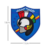 Thumbnail for Fighter Pilot (5) aviation design patch in embroidered fabric.