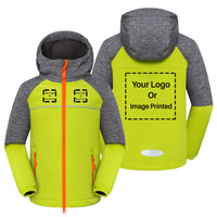 Thumbnail for Custom 3 LOGOS Children Polar Style Jackets