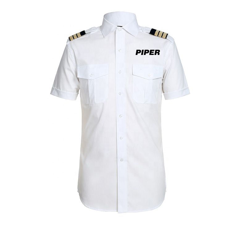 Piper & Text Designed Pilot Shirts
