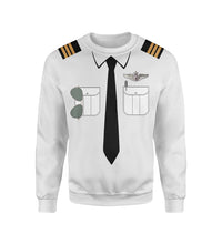 Thumbnail for Customizable Pilot Uniform (US Air Force & Star) Designed 3D Sweatshirts