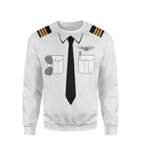 Thumbnail for Customizable Pilot Uniform (Military Badge) Designed 3D Sweatshirts