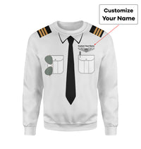 Thumbnail for Customizable Pilot Uniform (Military Badge) Designed 3D Sweatshirts