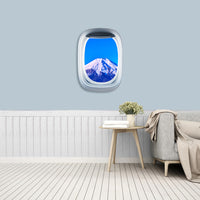 Thumbnail for Airplane Window & Mount Fuji Printed Wall Window Stickers