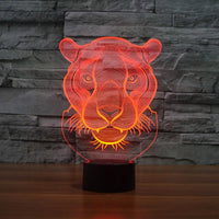 Thumbnail for 3D Fantastic Lion Designed Night Lamp