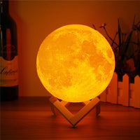Thumbnail for 3D Full Moon Designed Led Night Lamps