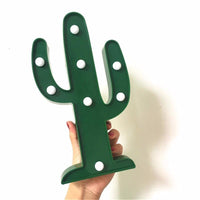 Thumbnail for 3D LED Pineapple & Cactus Night Lamp