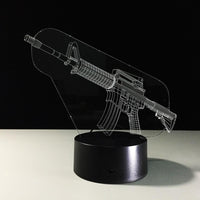 Thumbnail for 3D Machine Gun Designed Night Lamp