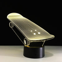 Thumbnail for 3D Skateboard Designed Night Lamp