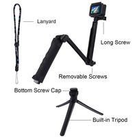 Thumbnail for Three Way Fixed Support Multi-Function For Gopro (All)