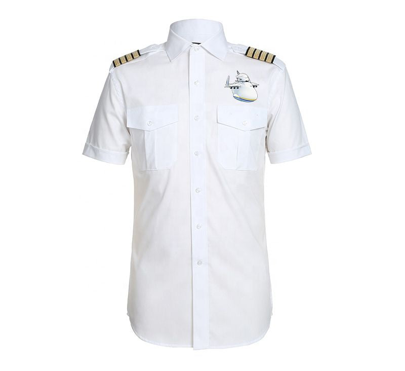 Antonov 225 And Buran Designed Pilot Shirts