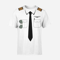 Thumbnail for Customizable Pilot Uniform (Badge 1) Designed T-Shirts