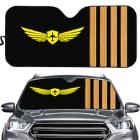 Thumbnail for Badge & Golden Epaulettes (4,3,2 Lines) Designed Car Sun Shade