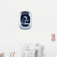 Thumbnail for Airplane Window & The astronauts Printed Wall Window Stickers