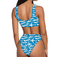 Thumbnail for Big Airplanes Designed Women Bikini Set Swimsuit