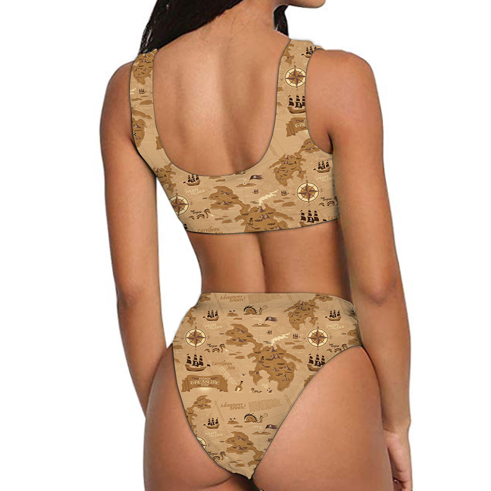Adventurer Designed Women Bikini Set Swimsuit