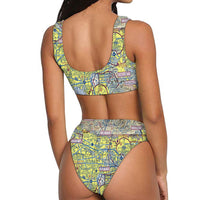 Thumbnail for VFR Chart Designed Women Bikini Set Swimsuit