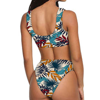 Thumbnail for Super Leafs Designed Women Bikini Set Swimsuit
