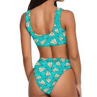 Thumbnail for Super Cool Paper Airplanes Designed Women Bikini Set Swimsuit