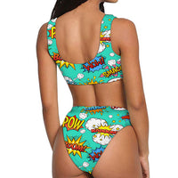Thumbnail for Mixed Comics Designed Women Bikini Set Swimsuit