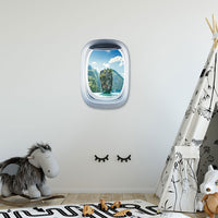 Thumbnail for Airplane Window & Landscape Printed Wall Window Stickers