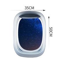 Thumbnail for Airplane Window & Starry Sky View Printed Wall Window Stickers