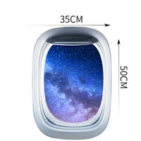 Thumbnail for Airplane Window & Starry Sky View Printed Wall Window Stickers