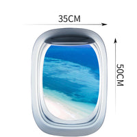 Thumbnail for Airplane Window & Zanzibar View Printed Wall Window Stickers