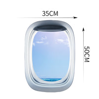 Thumbnail for Airplane Window & View Beach Printed Wall Window Stickers