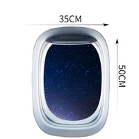 Thumbnail for Airplane Window & Starry Sky View Printed Wall Window Stickers