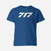 Thumbnail for 717 Flat Text Designed Children T-Shirts