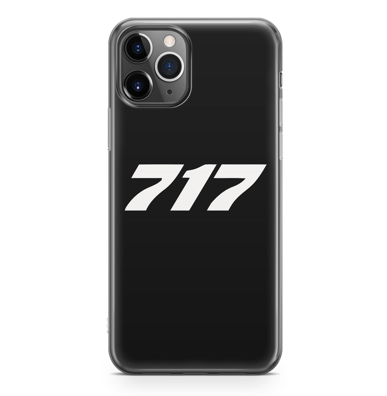 717 Flat Text Designed iPhone Cases