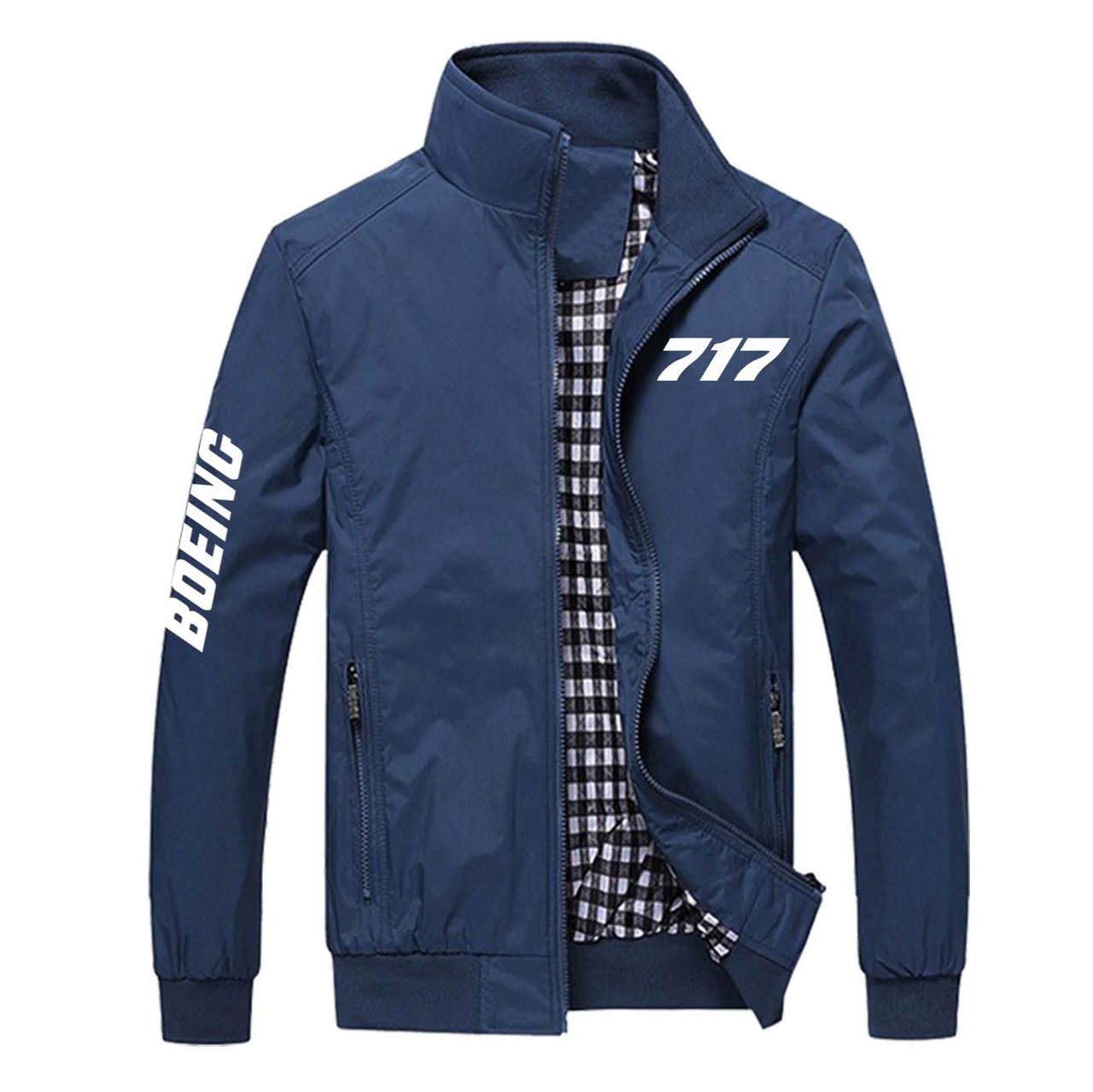 717 Flat Text Designed Stylish Jackets