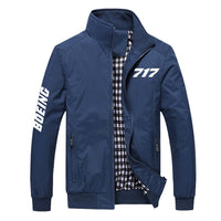 Thumbnail for 717 Flat Text Designed Stylish Jackets