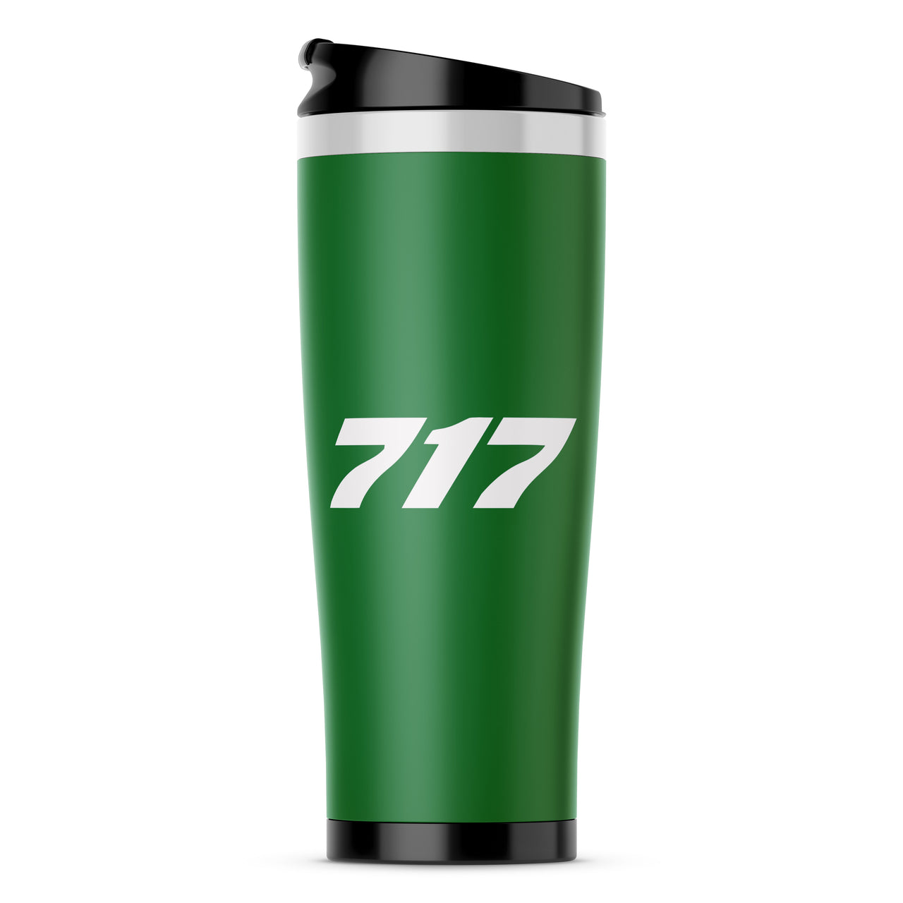717 Flat Text Designed Stainless Steel Travel Mugs