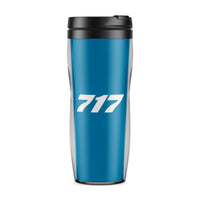 Thumbnail for 717 Flat Text Designed Travel Mugs