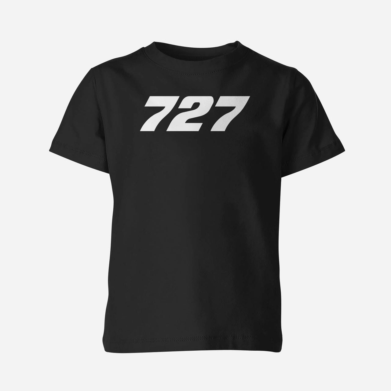 727 Flat Text Designed Children T-Shirts